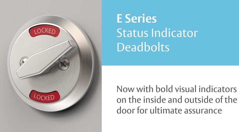 Arrow, E50 Series Occupancy Indicator Deadbolt, Grade 2